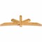 Ekena Millwork Alberta Rough Sawn Timber Gable Bracket, Western Red Cedar, 108"W x 36"H x 6"D x 6"F, 8/12 Pitch GBW108X36X0606ALB00RWR - alternate 3